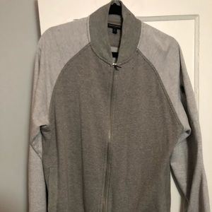 Zip up jacket gray